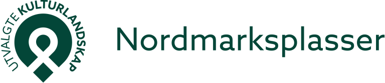 Bokmål logo for utvalgte kulturlandskap i Nordmarksplasser